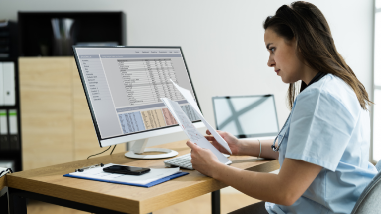 Charge entry for revenue cycle management