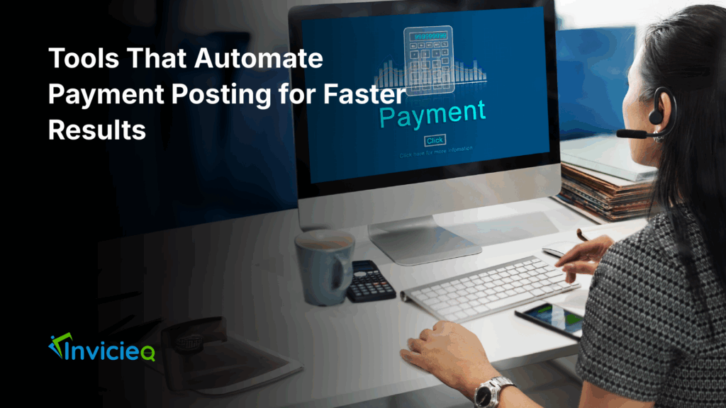 Dashboard showing automated payment posting tools improving billing speed and accuracy.