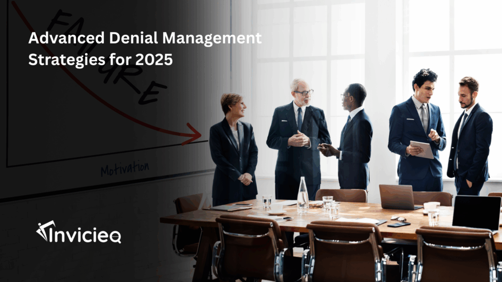 Medical billing specialist reviewing claim denial reports using advanced 2025 strategies