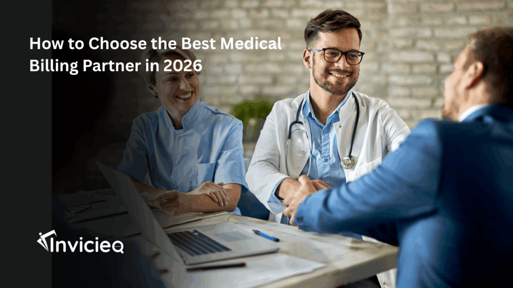 A healthcare administrator reviewing medical billing partner options and evaluating compliance, technology, and service quality.